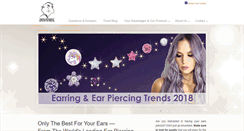 Desktop Screenshot of earpiercing.biz